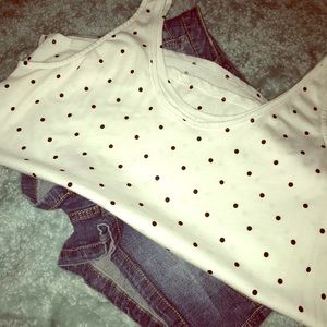 Old Navy Polka Dot Tank Top